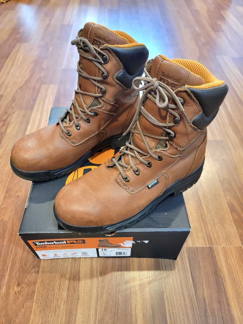 Timberland Pro Men's Brown Work Boots
